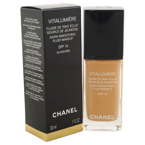 chanel foundation vitalumiere naturel 50|chanel vitalumiere liquid foundation.